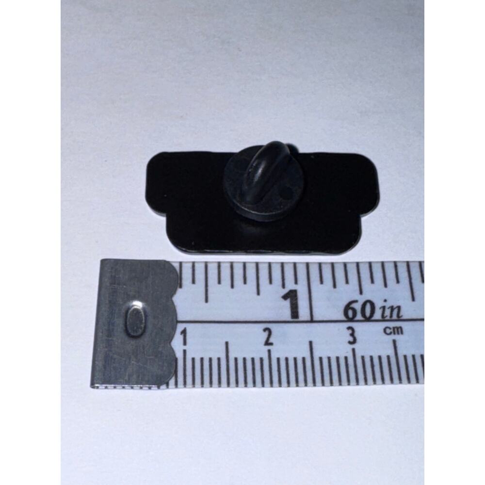 Trouble Maker Script Pin Brooch - Picture 2 of 2